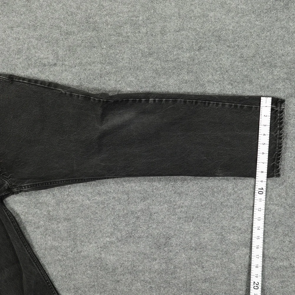 Vintage Levis 505 Jeans Mens 32x29 (Tag‎ 36x30) Black Regular Fit Straight Leg